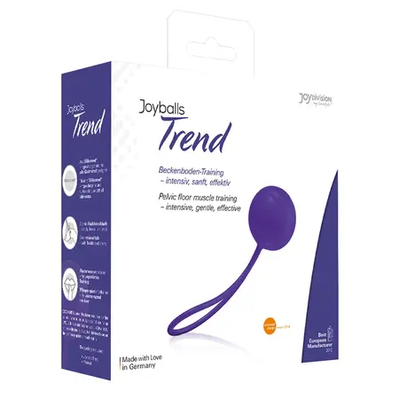 Joydivision Joyballs Trend Single Violet - Medical Silicone Training Ball