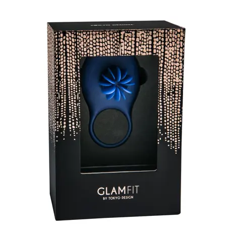 Tokyo Design Glamfit Rotating Intimate Ring Blue USB Waterproof