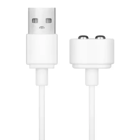 Satisfyer USB Charging Cable White - Magnetic Universal Model