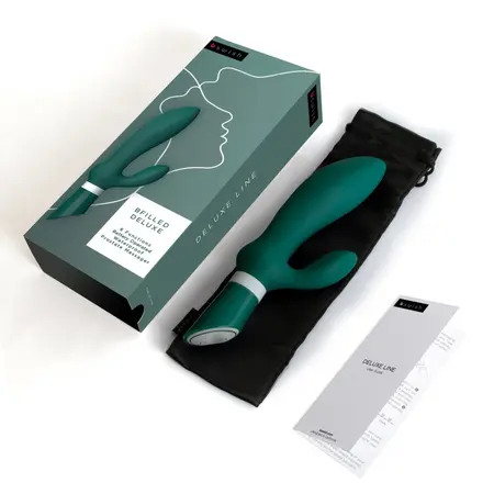 B Swish Bfilled Deluxe Intimate Massage Device Hunter, 21 cm Silicone