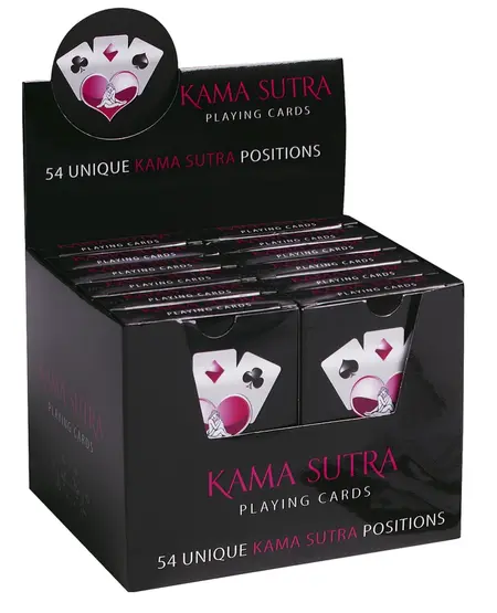 Tease & Please Kama Sutra Playing Cards 54 pcs - Unique Game Set