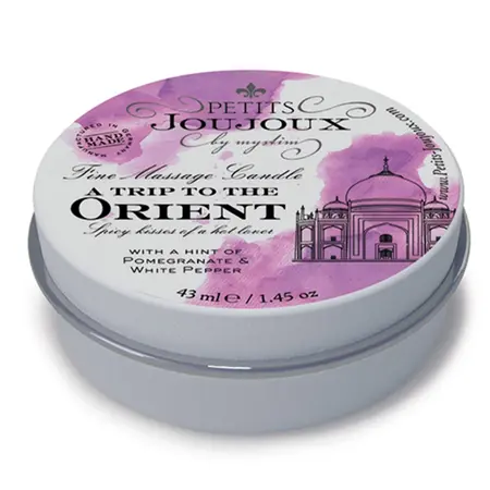 Petits Joujoux Massage Candle Orient 33g - Pomegranate & White Pepper