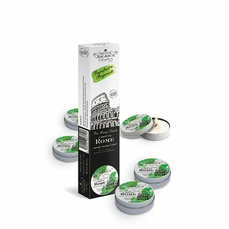 Petits Joujoux Massage Candle Rome Refill 33g - Grapefruit & Bergamot, 5 pcs