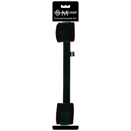 Sportsheets S&M Enchanted Spreader Bar with Adjustable Soft Cuffs