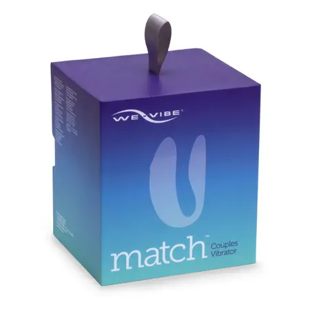 We-Vibe Match - Couples Intimate Device with Remote, Waterproof, Blue