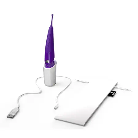 Zumio X Spirotip Precision Rechargeable Stimulation Device, Purple
