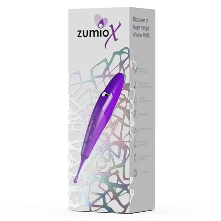 Zumio X Spirotip Precision Rechargeable Stimulation Device, Purple