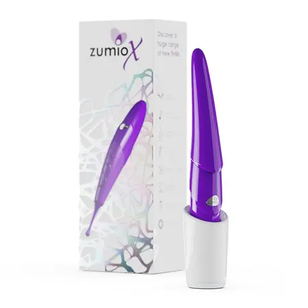 Zumio X Spirotip Precision Rechargeable Stimulation Device, Purple