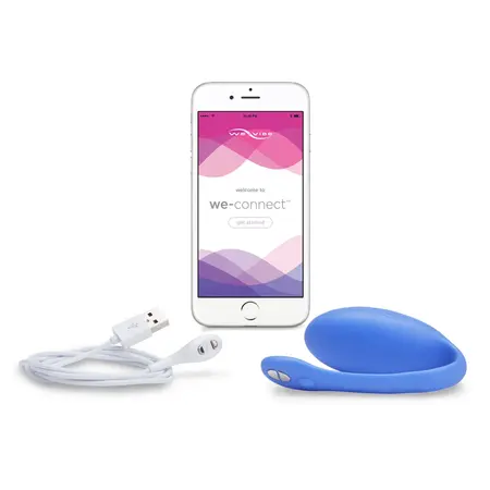 We-Vibe Jive Blue | App-Controlled Intimate Wellness Egg, Waterproof, USB