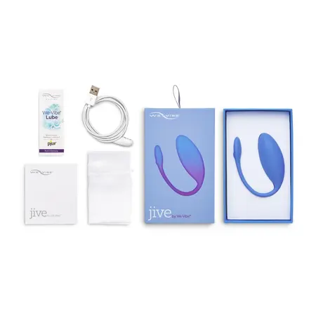 We-Vibe Jive Blue | App-Controlled Intimate Wellness Egg, Waterproof, USB