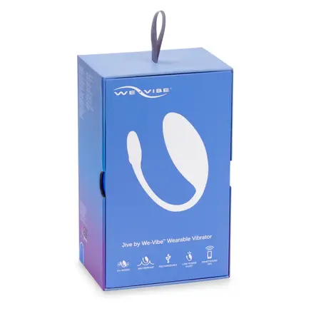 We-Vibe Jive Blue | App-Controlled Intimate Wellness Egg, Waterproof, USB