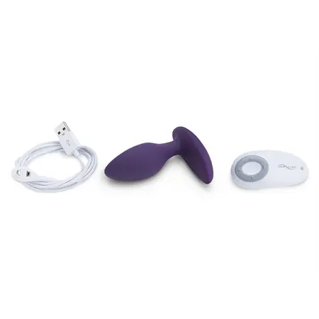 We-Vibe Ditto Flexible Vibrating Plug Purple, Remote & App Control