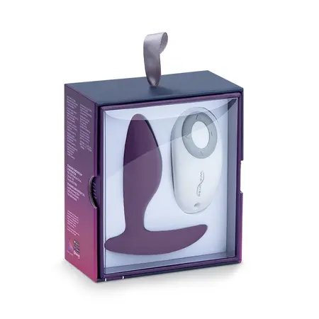 We-Vibe Ditto Flexible Vibrating Plug Purple, Remote & App Control