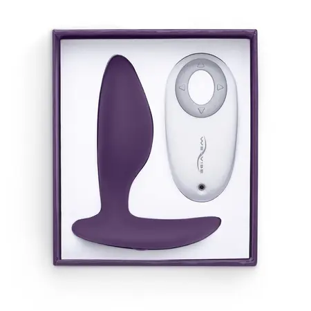 We-Vibe Ditto Flexible Vibrating Plug Purple, Remote & App Control