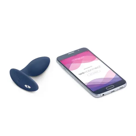 We-Vibe Ditto Intimate Plug Midnight Blue - Remote & App Control, Silicone