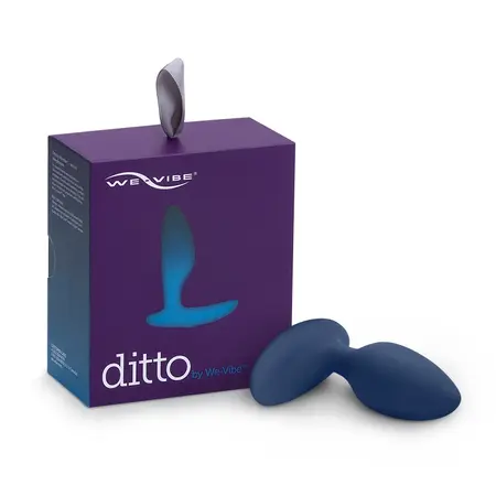 We-Vibe Ditto Intimate Plug Midnight Blue - Remote & App Control, Silicone