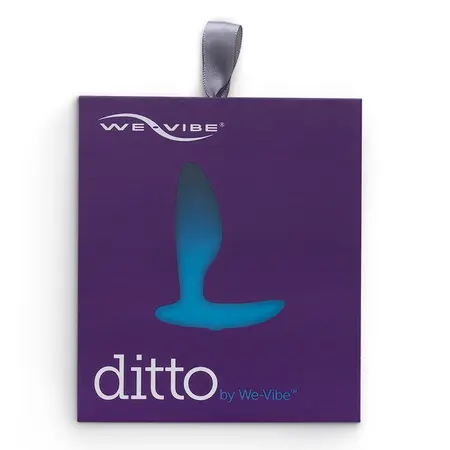 We-Vibe Ditto Intimate Plug Midnight Blue - Remote & App Control, Silicone