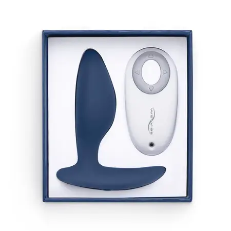 We-Vibe Ditto Intimate Plug Midnight Blue - Remote & App Control, Silicone