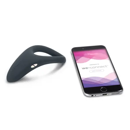 We-Vibe Verge Vibrating Ring - Smart Silicone Intimate Device, Waterproof