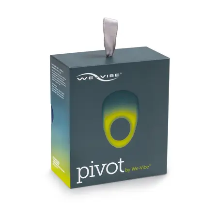 We-Vibe Pivot Vibrating Ring - Flexible Silicone, App Control, Blue