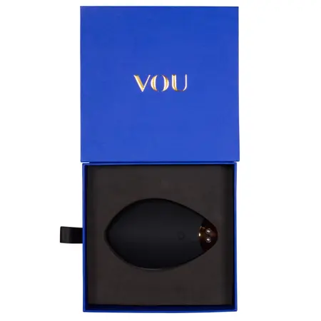 VOU Nimbo Black - Dual-Motor Compact Intimate Massager, Waterproof