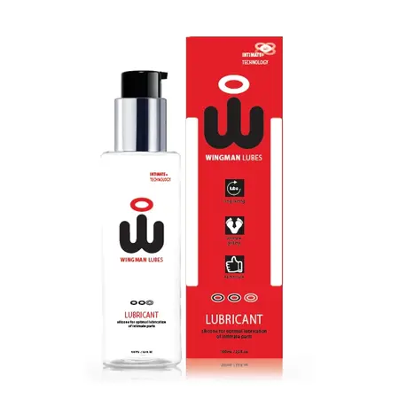 Wingman Silicone Lubricant 100ml - Long-Lasting, Ultra Smooth Formula