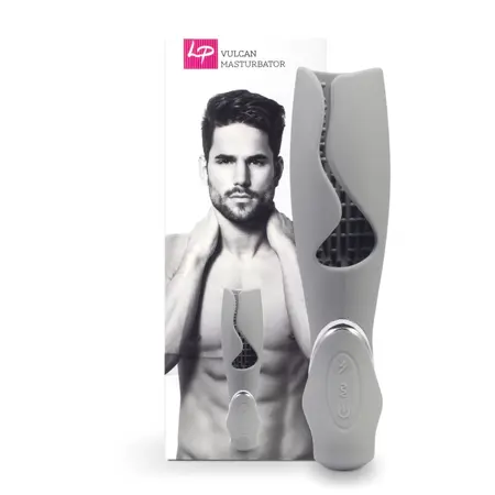 LoversPremium Vulcan Grey Intimate Massage Device, 10 Modes, USB, Waterproof