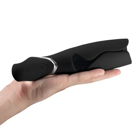 LoversPremium Vulcan Black Intimate Stimulation Device, 10 Modes, Waterproof