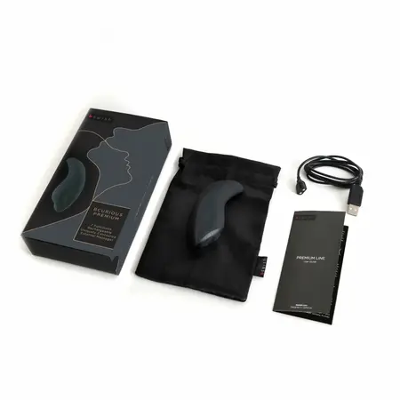 B Swish Bcurious Premium Black - Waterproof Intimate Massager, 7 Modes