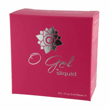 Sliquid Organics O Gel Cube 60ml - Botanical Stimulating Gel Travel Pack