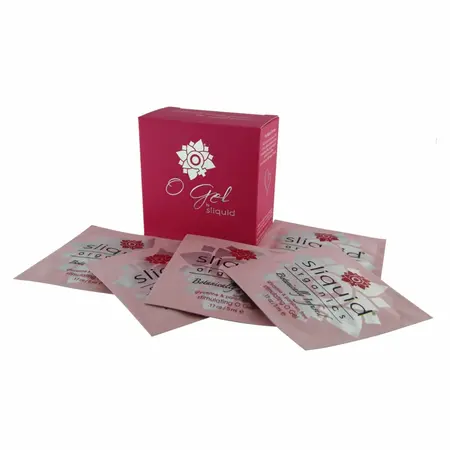 Sliquid Organics O Gel Cube 60ml - Botanical Stimulating Gel Travel Pack