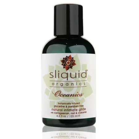 Sliquid Organics Oceanics Natural Lubricant 125ml - Seaweed Infusion, Vegan