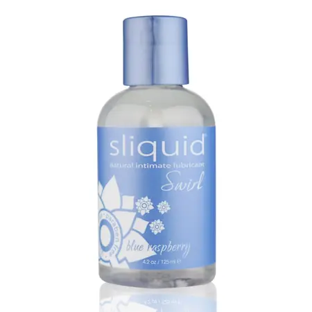 Sliquid Naturals Swirl Blue Raspberry Water-Based Lubricant 125ml