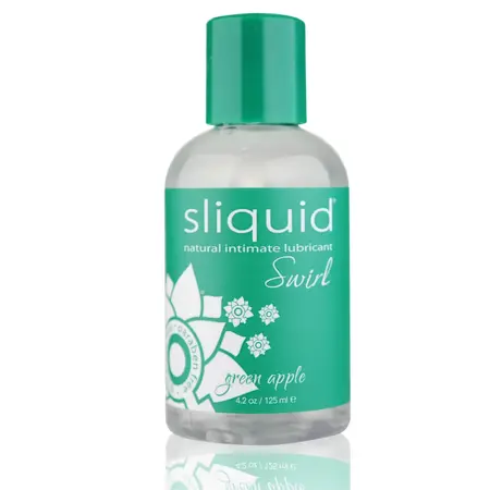 Sliquid Naturals Swirl Green Apple Water-Based 125ml Lubricant