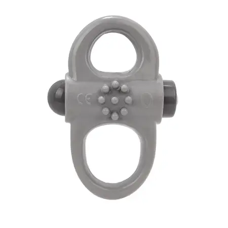 The Screaming O Charged Yoga Flexible Vibe Ring Grey Rechargeable