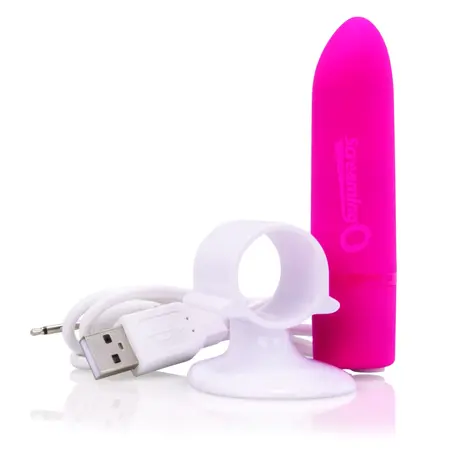 The Screaming O Charged Positive Massager Strawberry USB Rechargeable