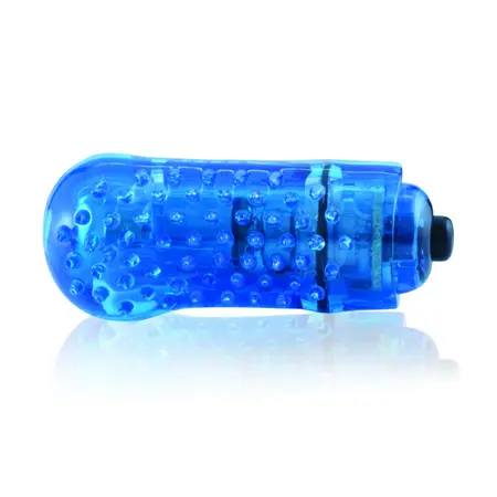 The Screaming O FingO Tingly Blue - Ergonomic Finger Vibration System