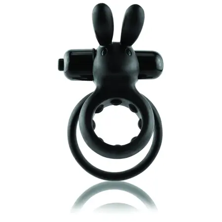 The Screaming O Ohare Black - Double Vibrating Silicone Ring