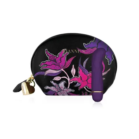 Rianne S Essentials Mini G Floral Intimate Device Deep Purple 10cm