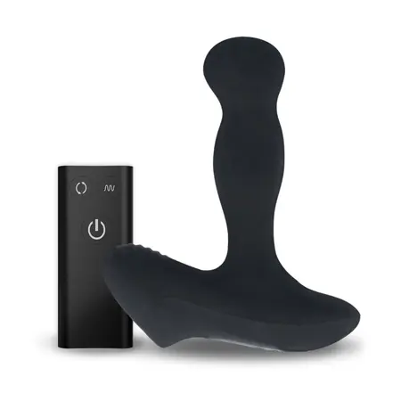 Nexus Revo Slim Intimate Rotating Device, Waterproof, Rechargeable, Black