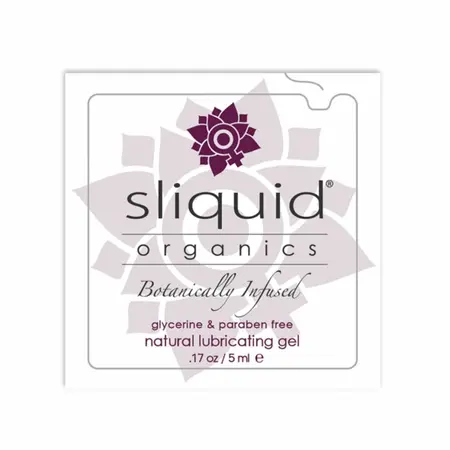 Sliquid Organics Natural Gel 5 ml - Plant-Based Water Gel Formula Tester