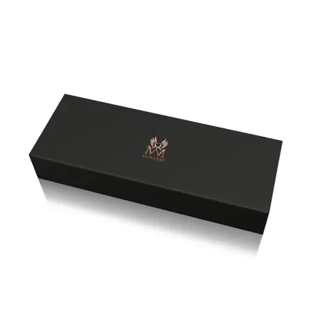 O-WAND Noir Rechargeable Waterproof Massager Black-Gold Ergonomic