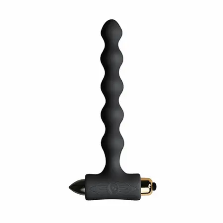 Rocks-Off Petite Sensations Pearls Intimate Bead System Black