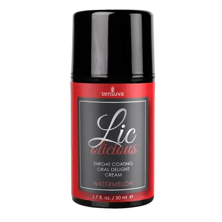 Sensuva Lic-o-licious Watermelon Flavour Oral Cream 50 ml