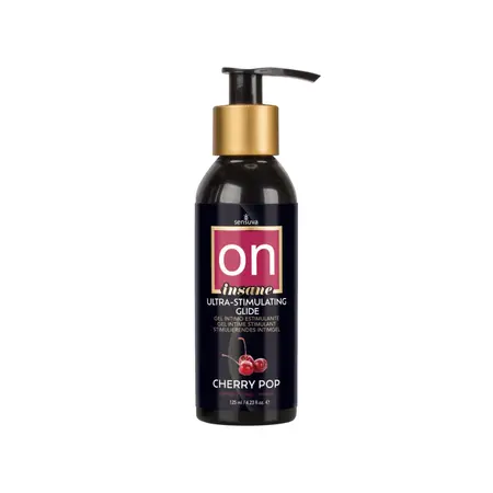 Sensuva ON Insane Cherry Pop 125 ml Hybrid Intimate Gel