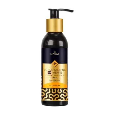 Sensuva ON Insane Butter Rum 125ml - Intense Hydrating Personal Gel