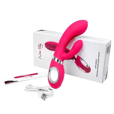 Nomi Tang Wild Rabbit 2 Pink - Triple Motor Silicone Intimate Device
