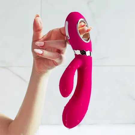 Nomi Tang Wild Rabbit 2 Pink - Triple Motor Silicone Intimate Device