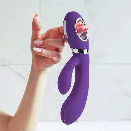 Nomi Tang Wild Rabbit 2 Intimate Device Purple, 3 Motors, 214mm