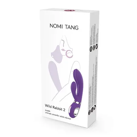 Nomi Tang Wild Rabbit 2 Intimate Device Purple, 3 Motors, 214mm